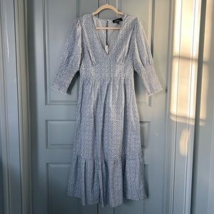 Ditsy floral maxi dress